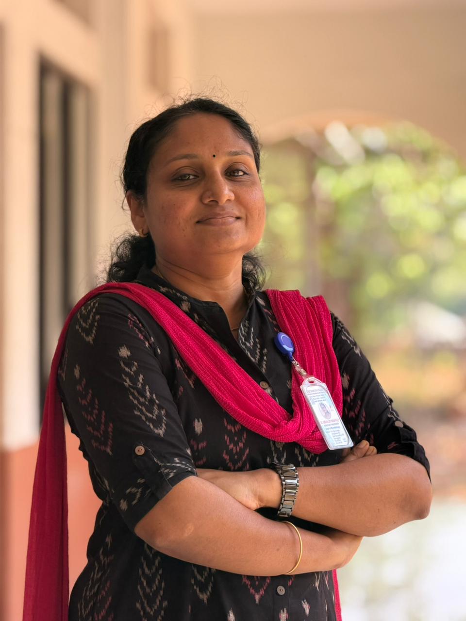 Sree Sankara College faculty - Dr. Sherin Joy Parappilly