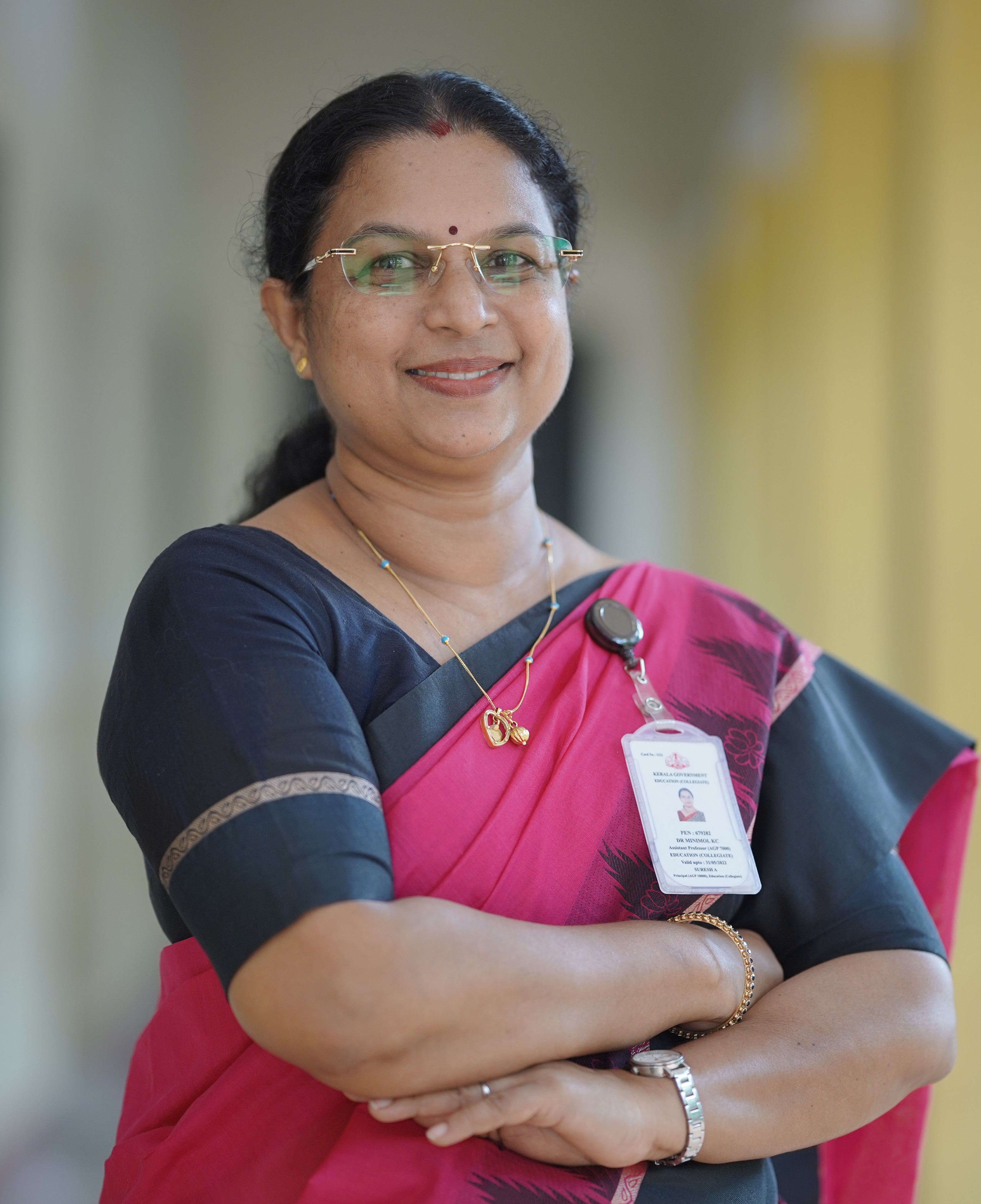 Sree Sankara College faculty - Dr. Minimol K C