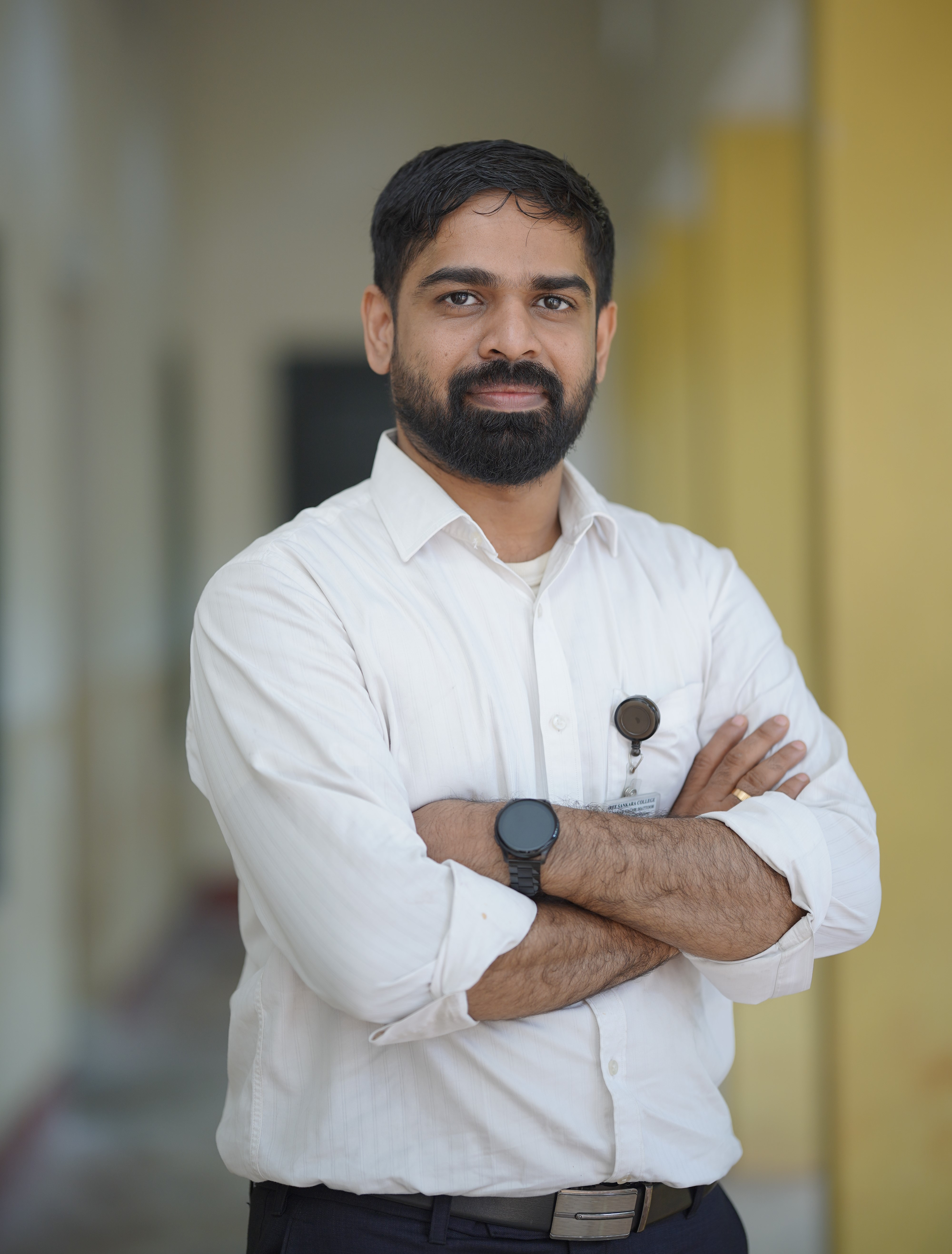 Sree Sankara College faculty - Dr. Vivek Ramakrishnan