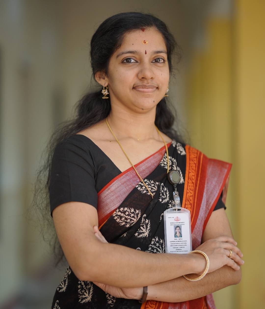 Sree Sankara College faculty - S Gowri Antherjanam