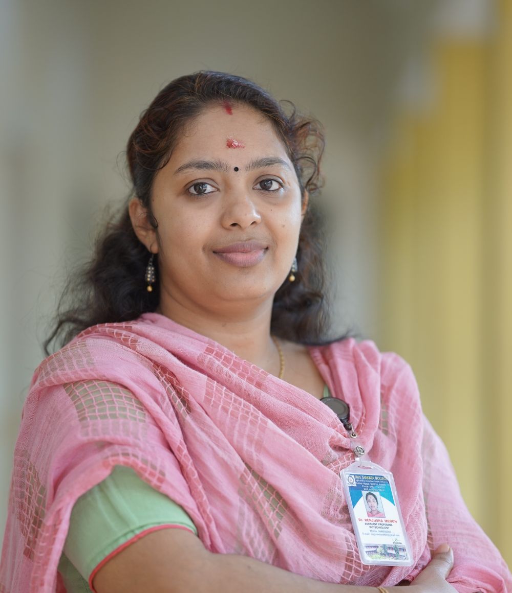 Sree Sankara College faculty - Dr. Renjusha Menon